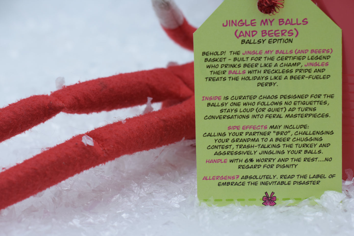 Jingle My Balls (and beers) - Ballsy Edition