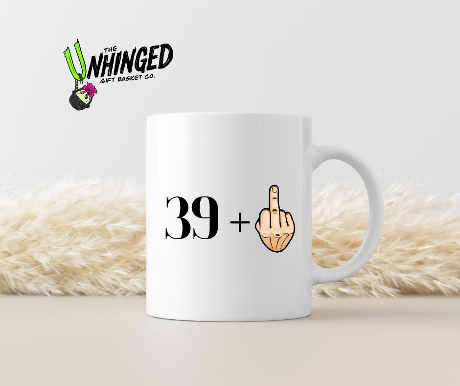 39+ Middle Finger. 15oz Mug
