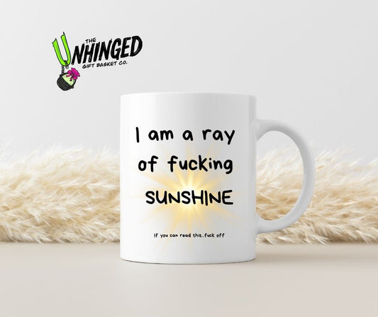 I am a Ray of Fucking Sunshine. 15oz Mug