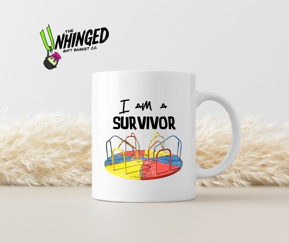 I Am A Survivor. 15oz Mug